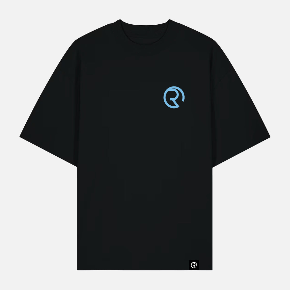 RDAM® | Casual Oversized Zwart | T-Shirt