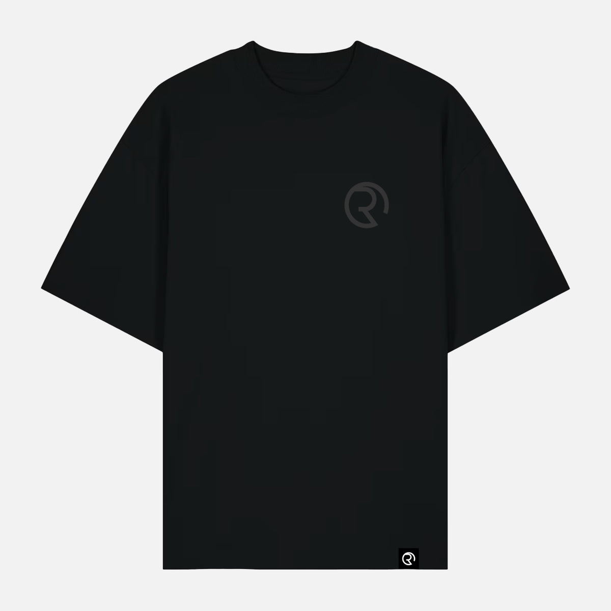RDAM® | Casual Oversized Zwart | T-Shirt