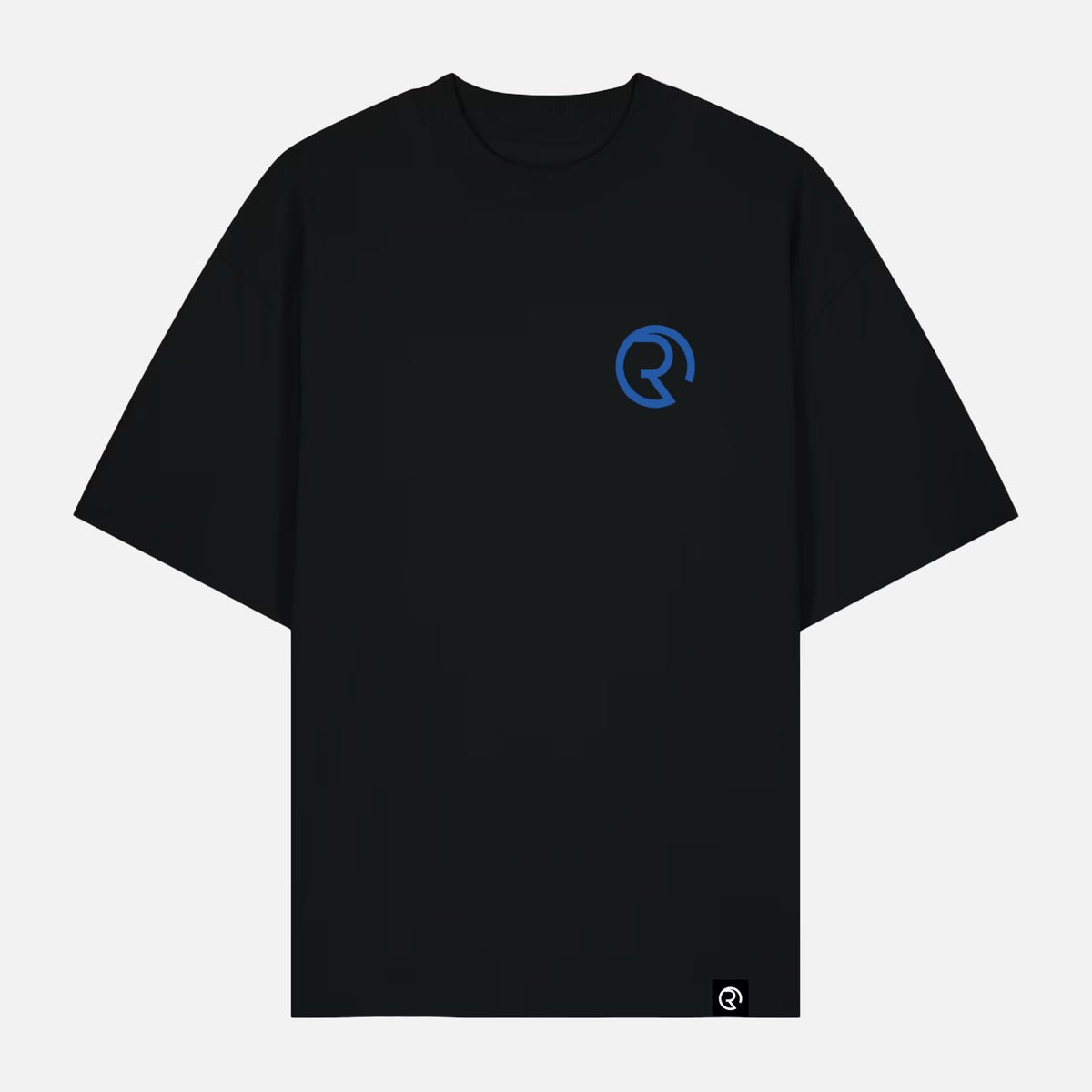 RDAM® | Casual Oversized Zwart | T-Shirt