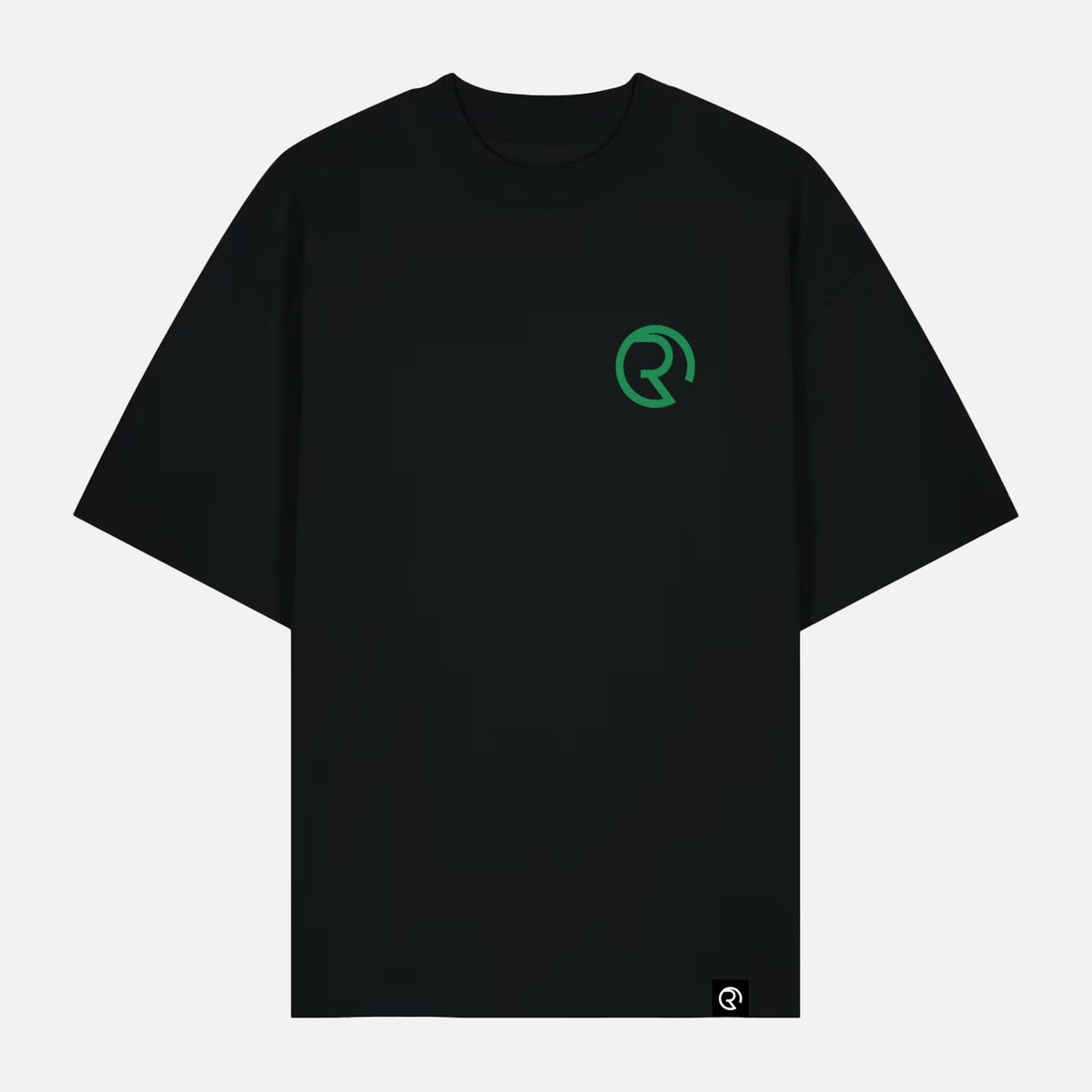 RDAM® | Casual Oversized Zwart | T-Shirt