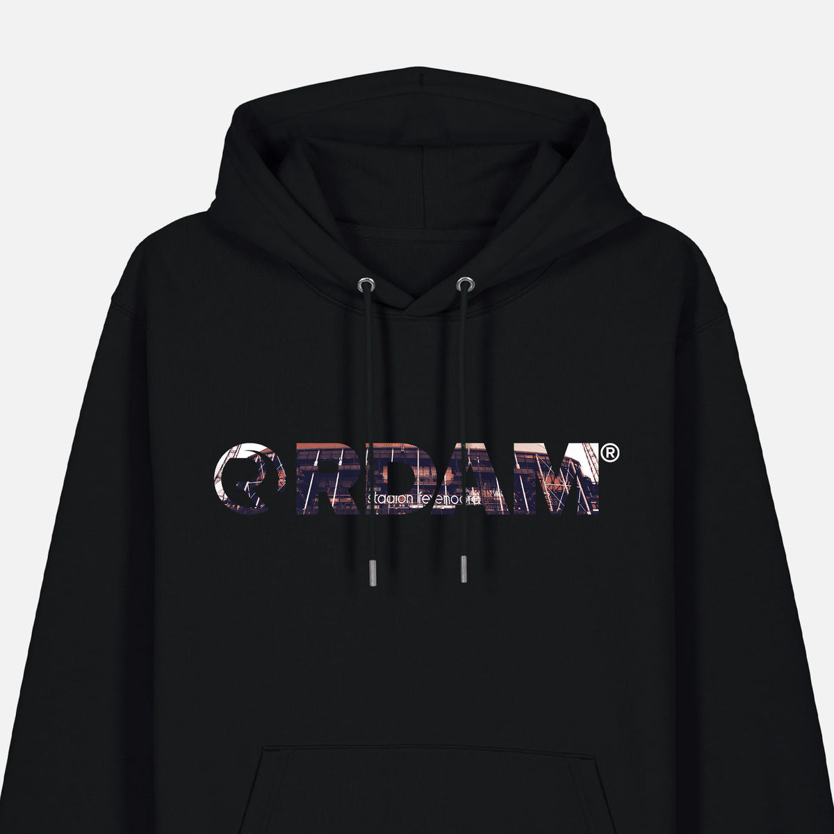 RDAM® | Feyenoord Derde Shirt Editie op Zwart | Hoodie