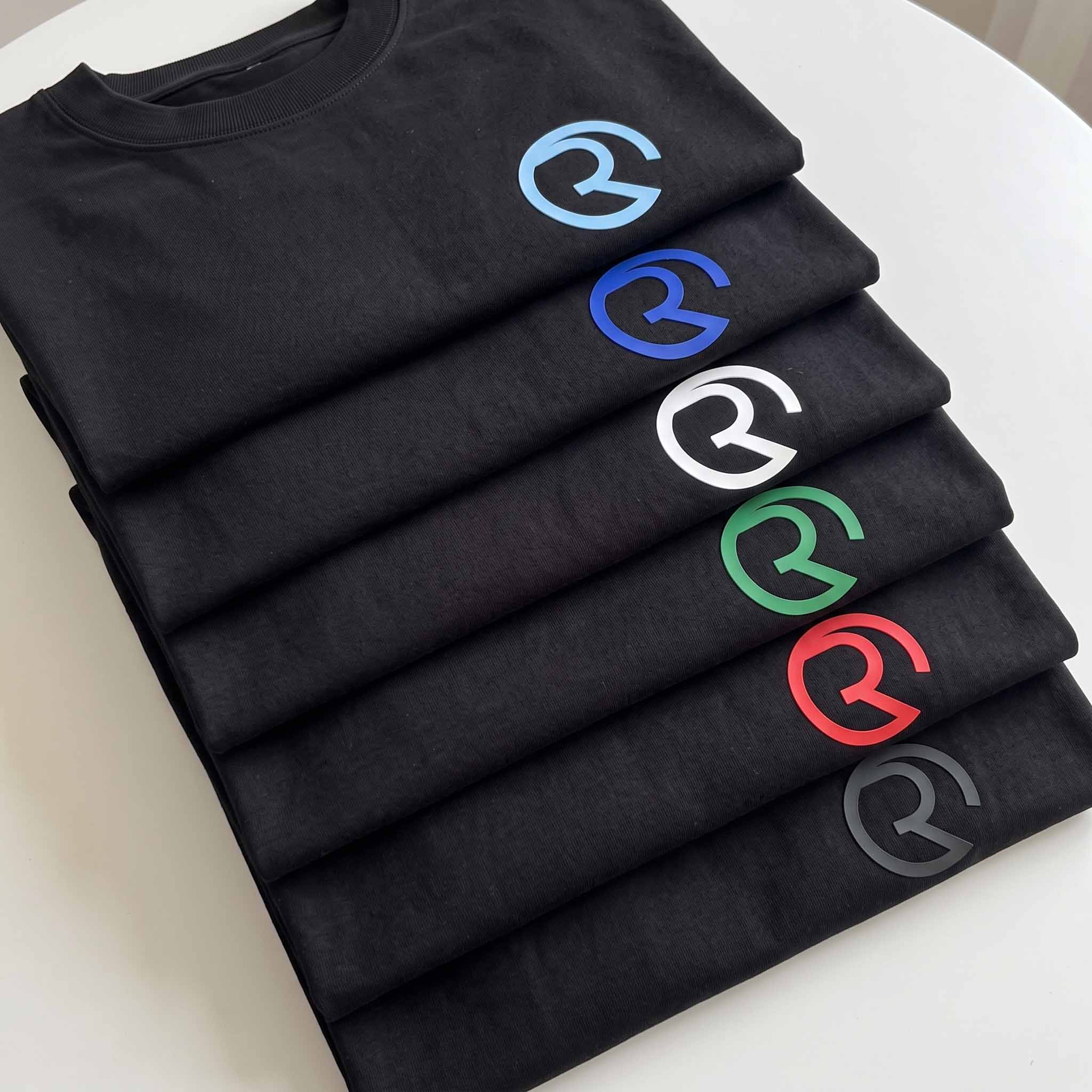 RDAM® | Casual Oversized Zwart | T-Shirt