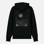 RDAM® | De Kuip Lineart op Zwart | Hoodie - achterkant
