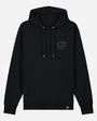 RDAM® | De Kuip Lineart op Zwart | Hoodie - voorkant