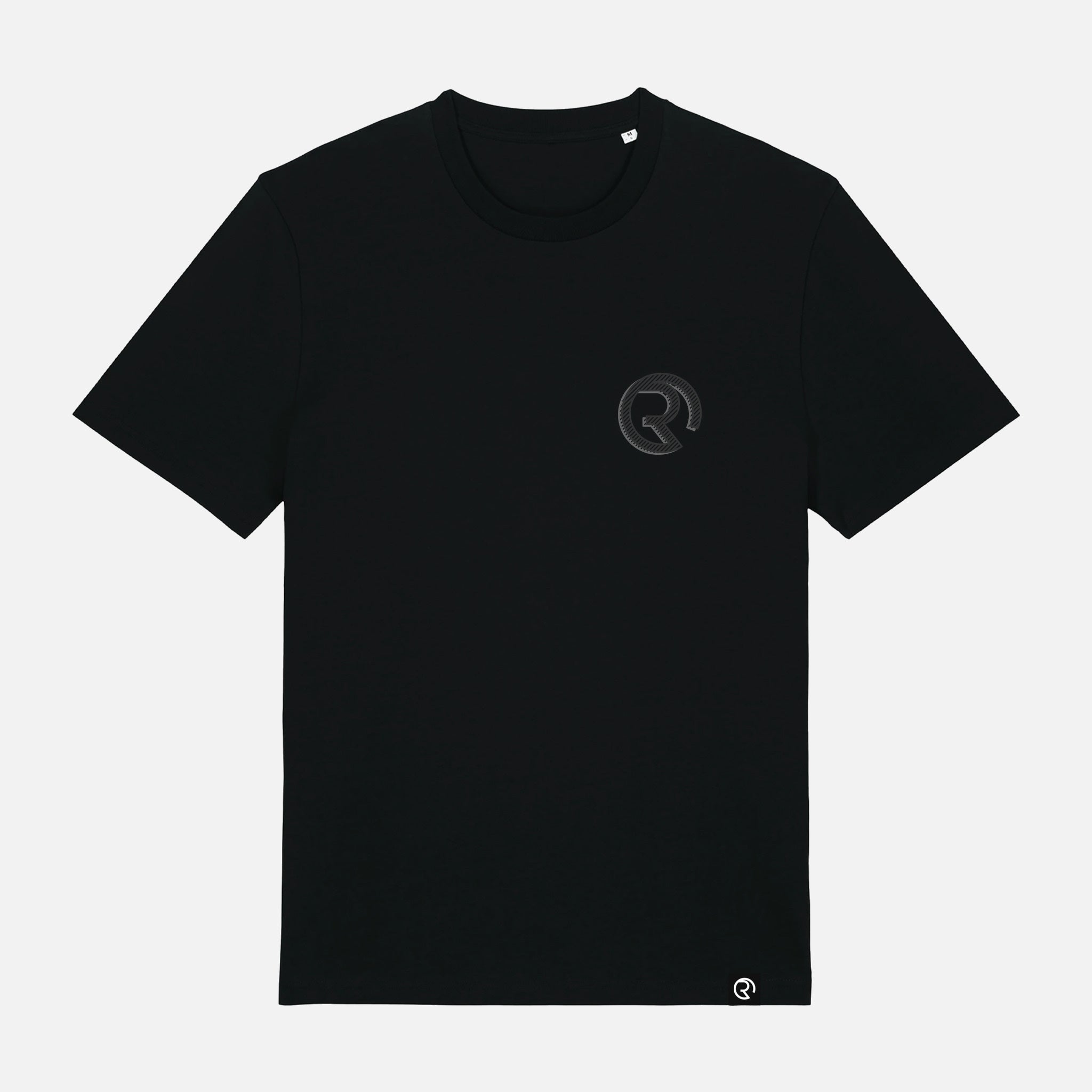 RDAM® | De Kuip Lineart op Zwart | T-Shirt - voorkant