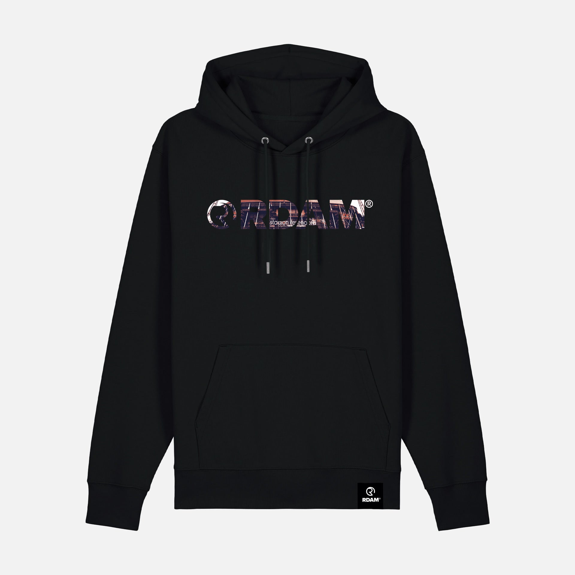 RDAM® | Feyenoord Derde Shirt Editie op Zwart | Hoodie