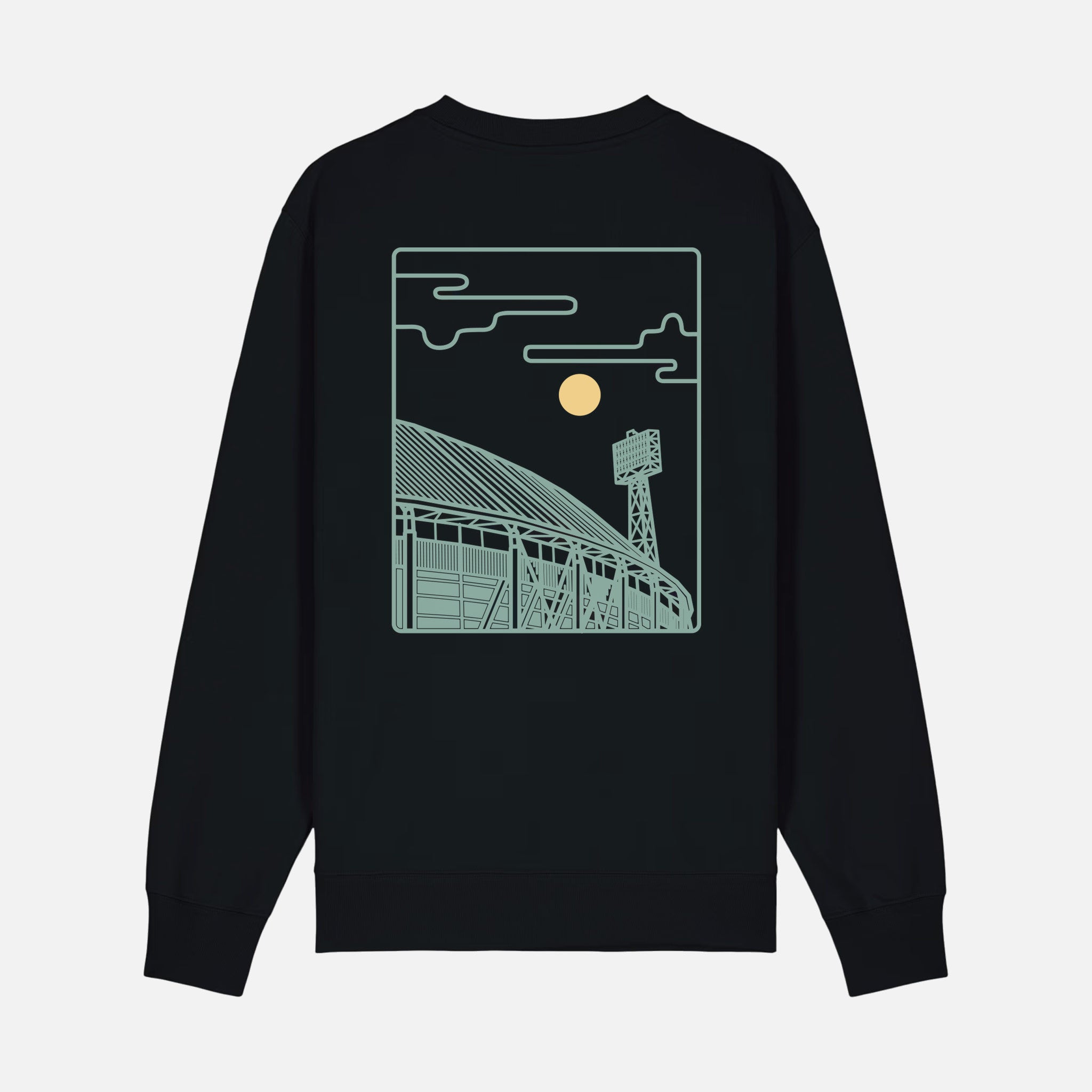 RDAM® | De Kuip Lampjes Lineart Editie | Sweater - achterkant