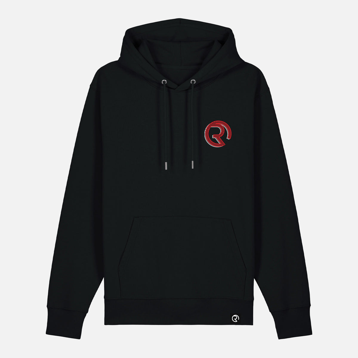 RDAM® | De Kuip Lampjes Lineart Rood-Wit | Hoodie - voorkant