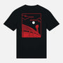 RDAM® | De Kuip Lampjes Lineart Rood-Wit | T-Shirt - achterkant