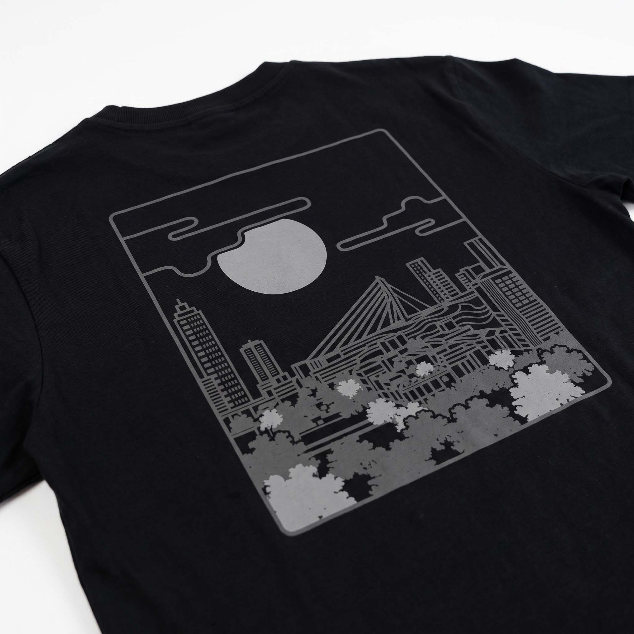 RDAM® | De Kuip Lineart op Zwart | Sweater