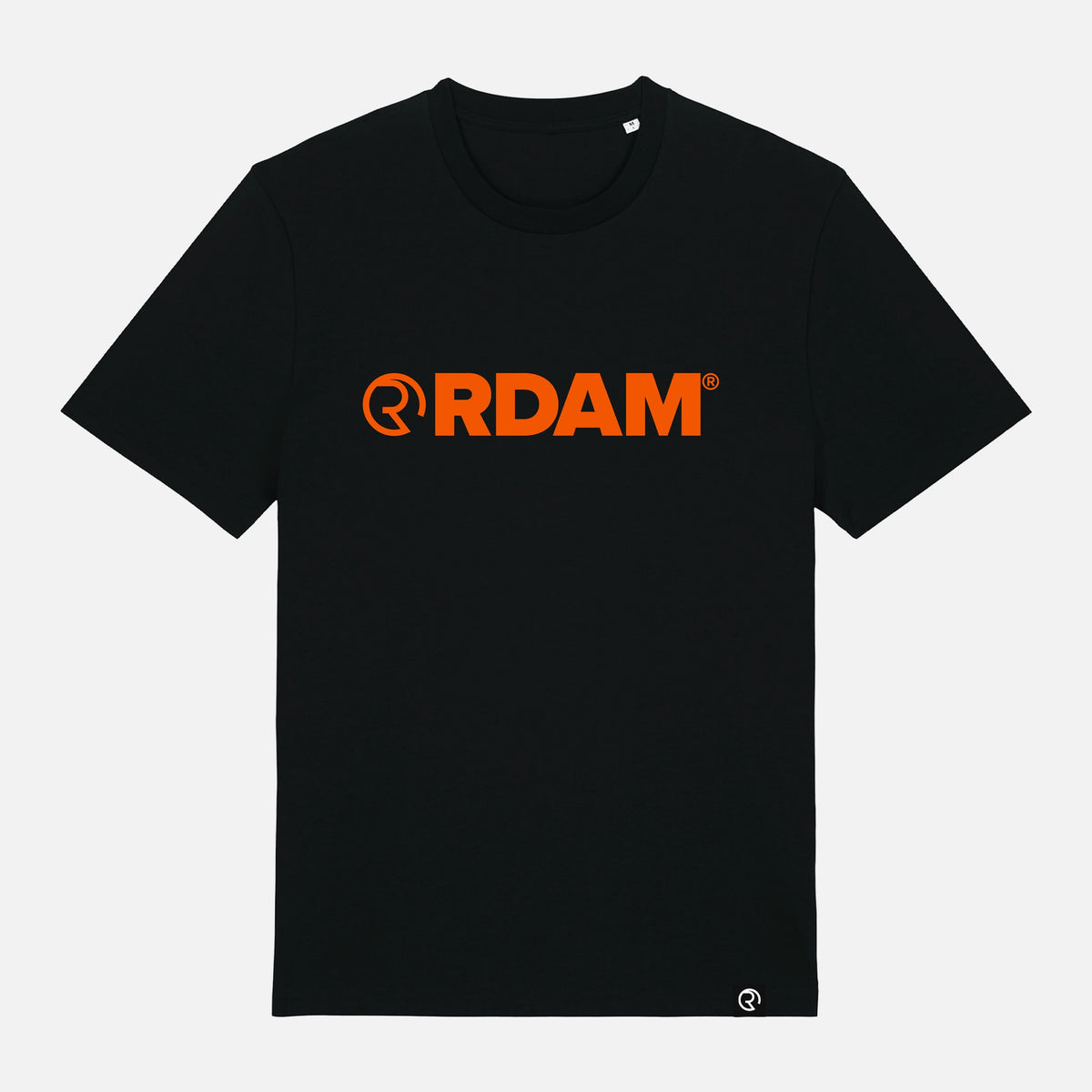 RDAM® | Iconic Essential op Zwart | T-Shirt