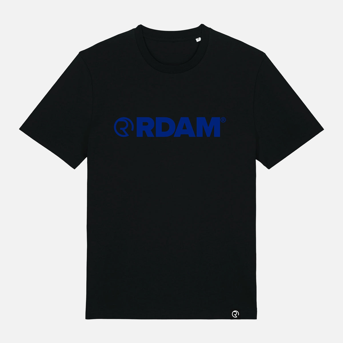 RDAM® | Iconic Essential op Zwart | T-Shirt