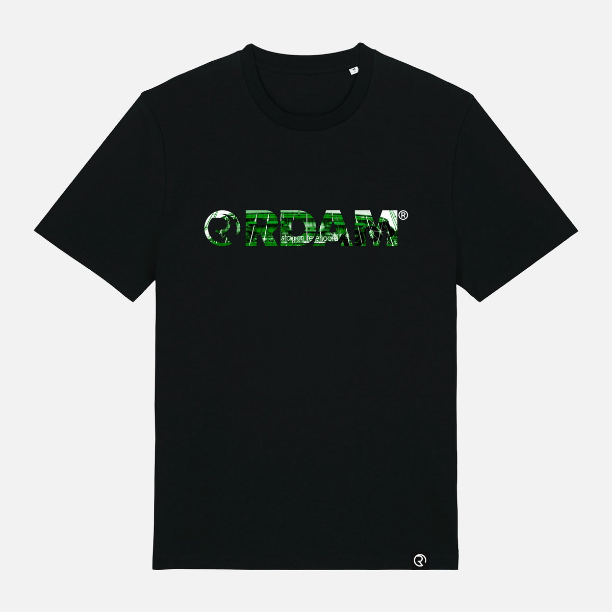 RDAM® | Feyenoord Kuip 1908 Editie op Zwart | T-Shirt