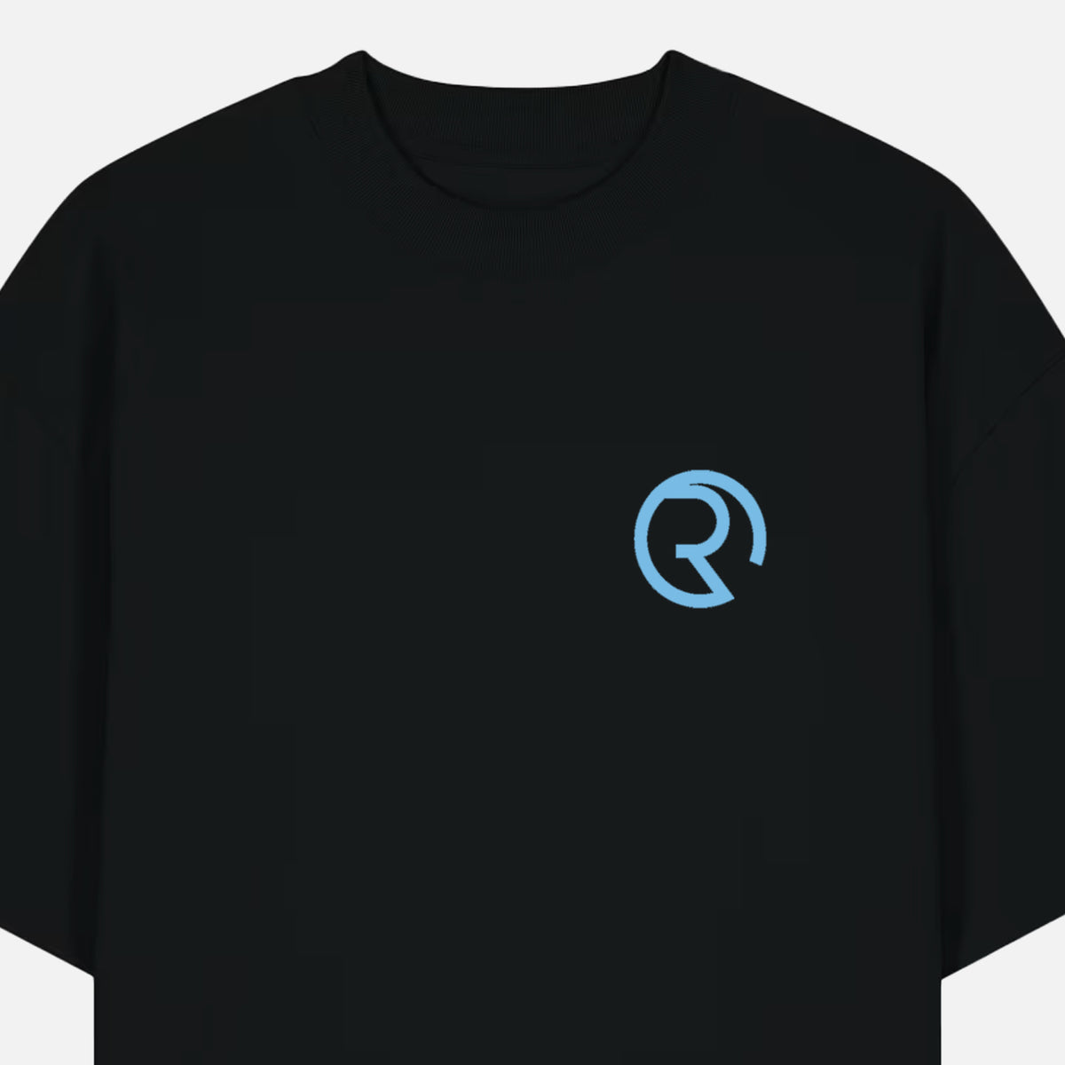 RDAM® | Casual Oversized Zwart | T-Shirt
