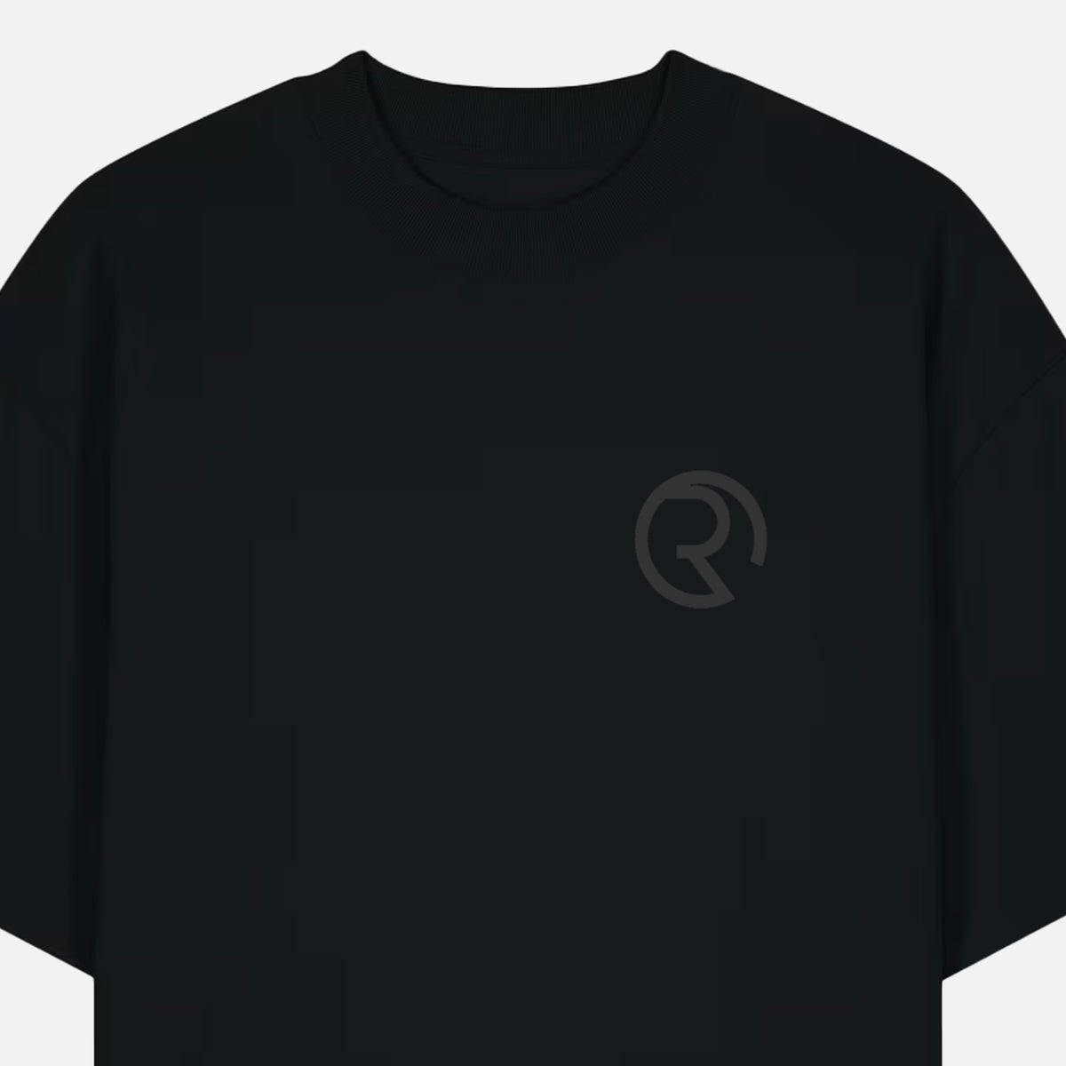 RDAM® | Casual Oversized Zwart | T-Shirt