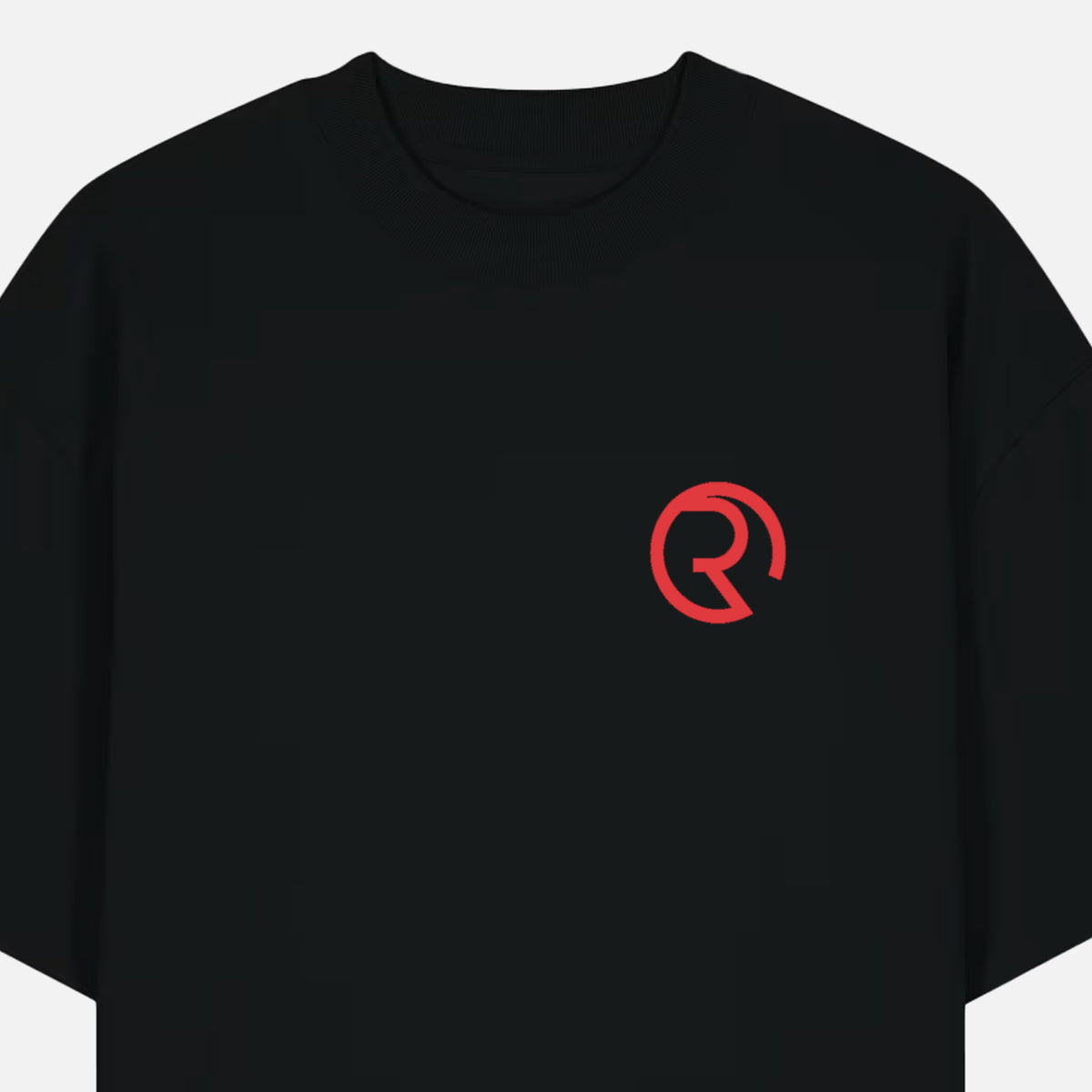 RDAM® | Casual Oversized Zwart | T-Shirt