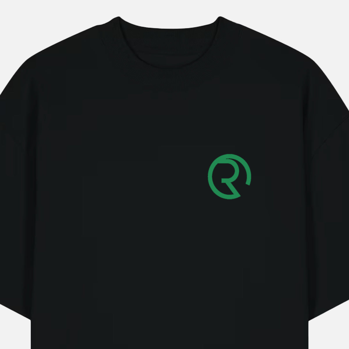 RDAM® | Casual Oversized Zwart | T-Shirt